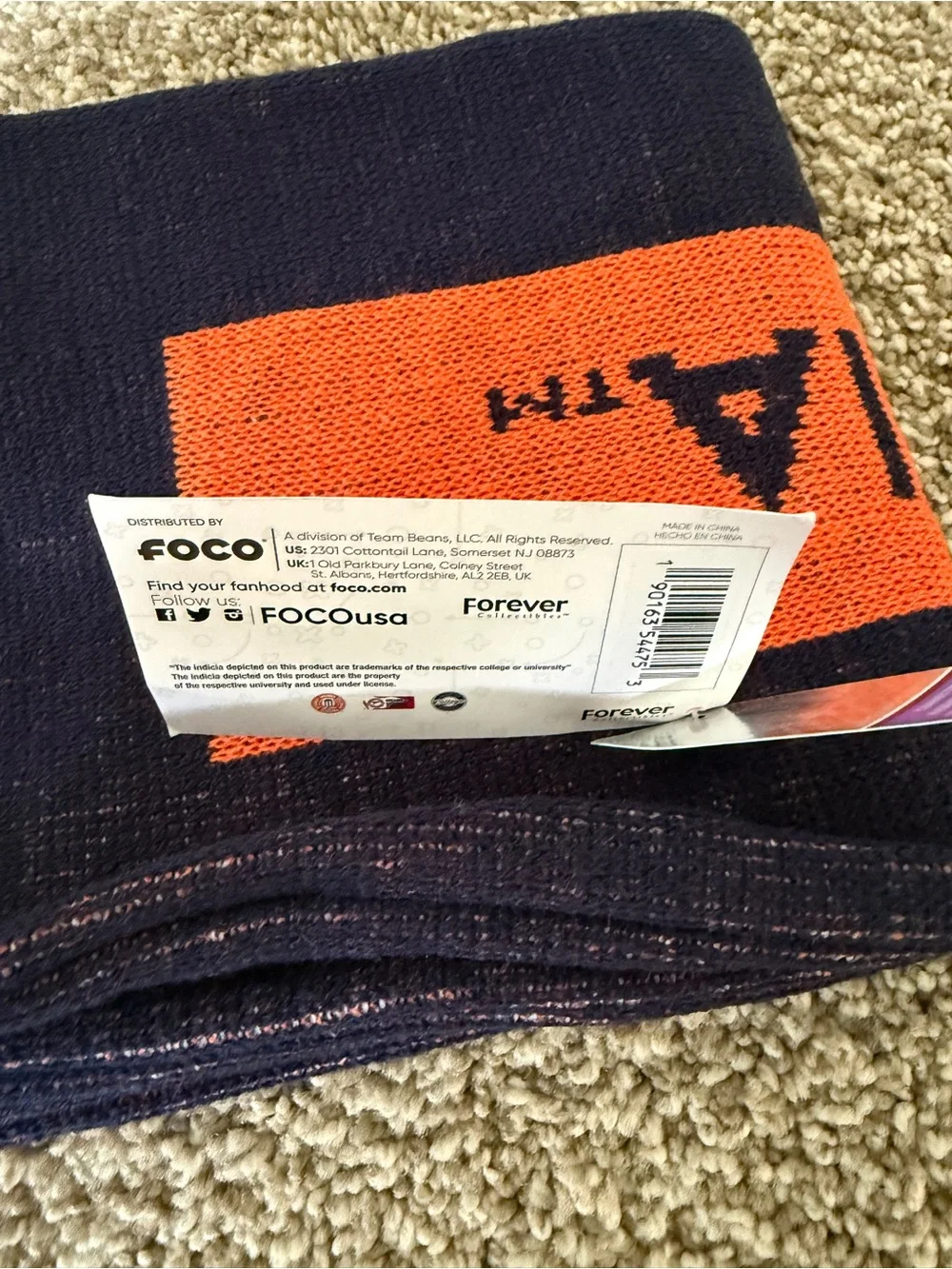 Foco branded navy